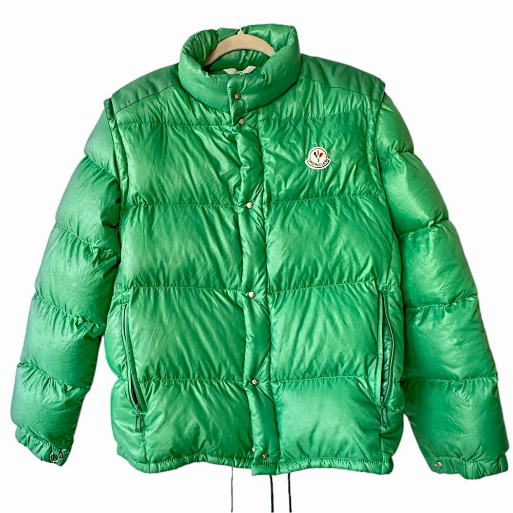 Moncler Green Puffer Jacket